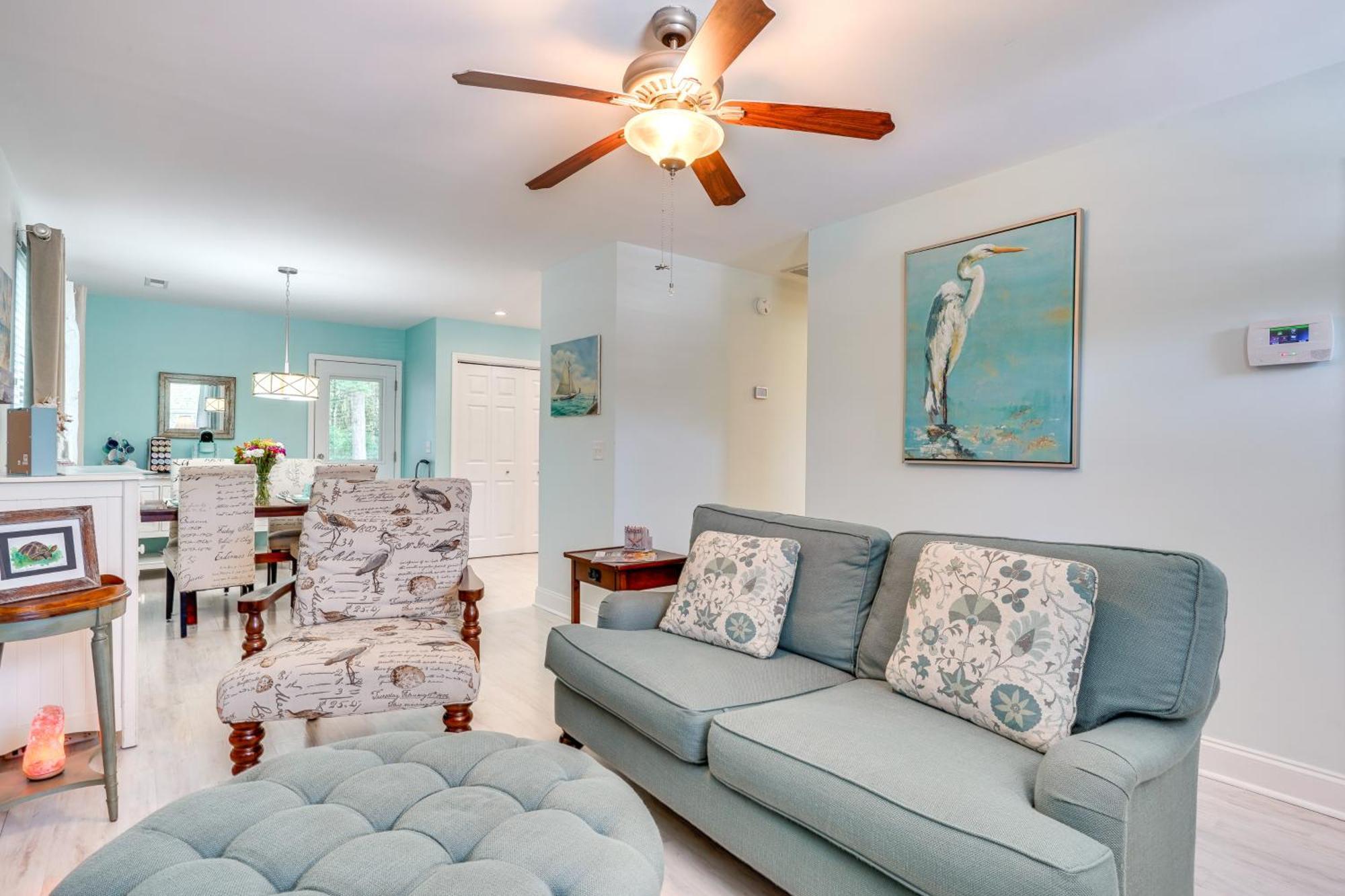 Cozy Goose Creek Escape With Patio And Grill Villa Eksteriør billede